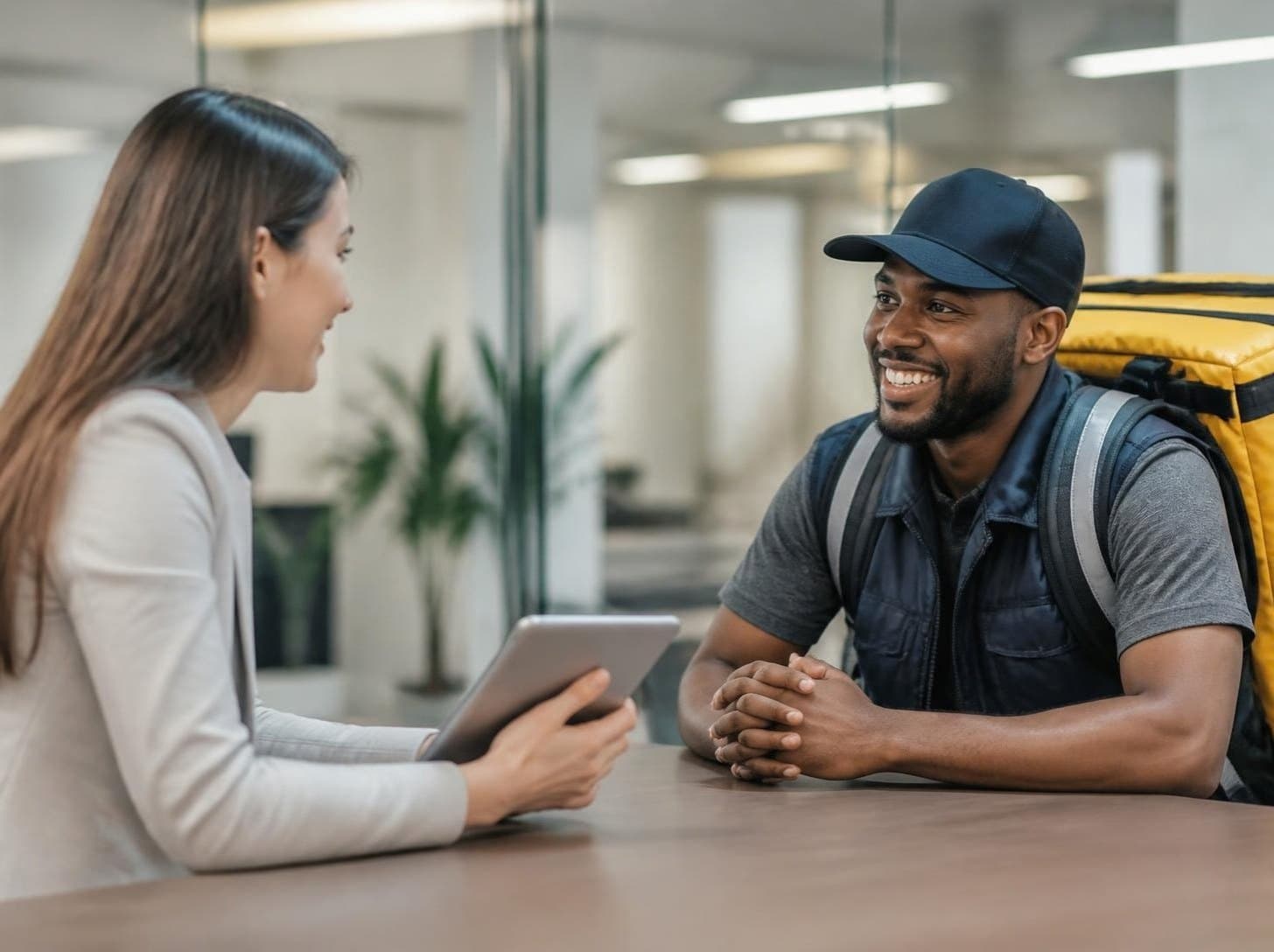 Entretien de sélection avec une recruteuse UDelivery